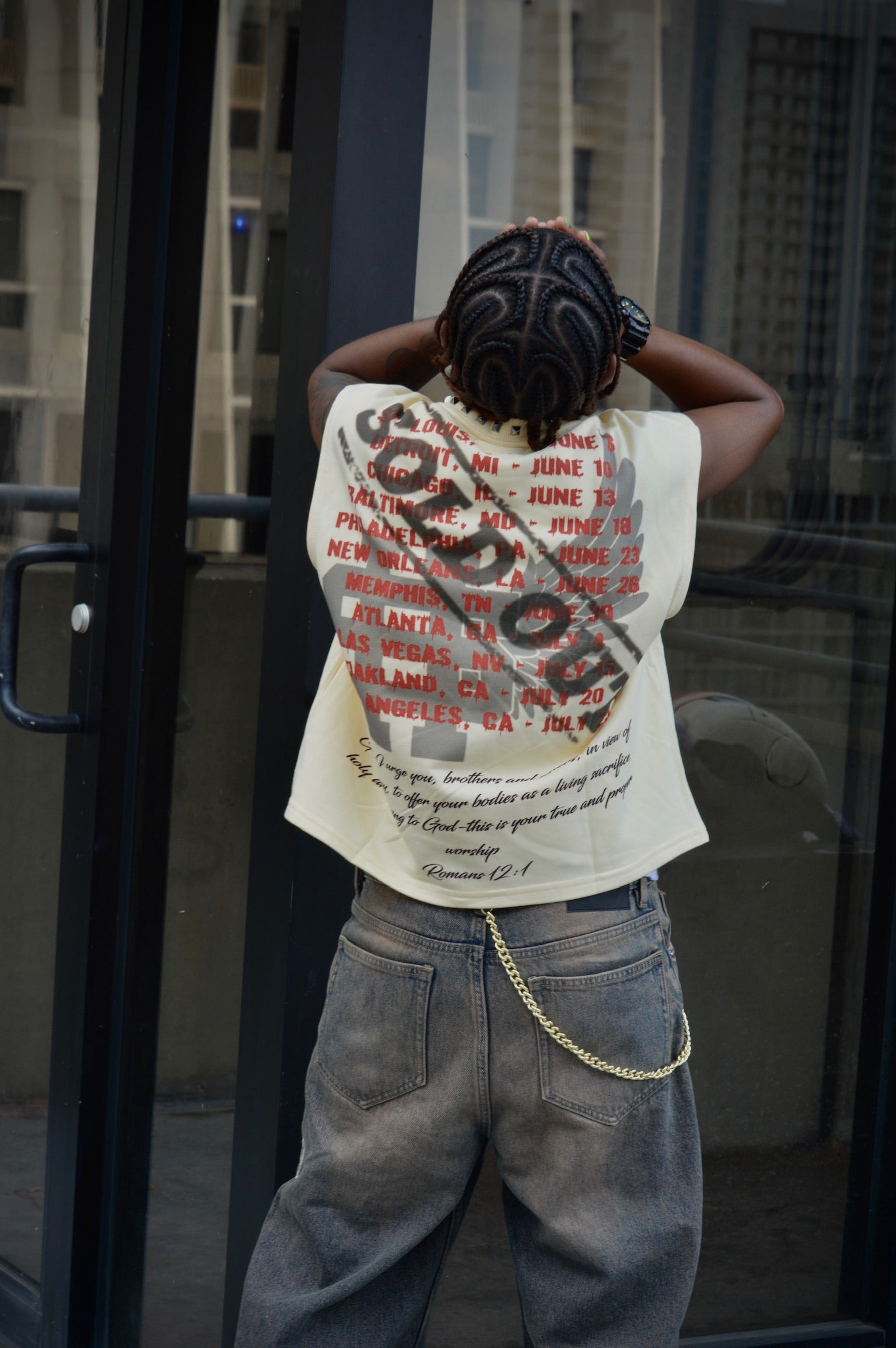 Sleeveless Living Sacrifice Tour Tee